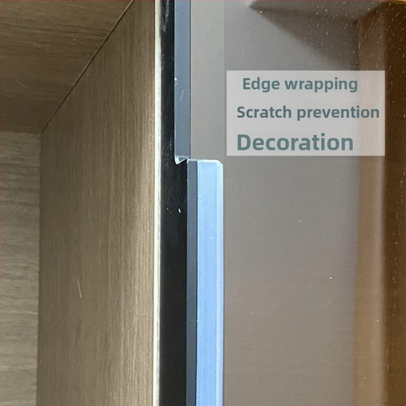 Гумена лента за ръбове Jin qilai — декоративна лента, износоустойчива (Brand: Jin qilai; Scope: decorative strip; Nature: wear-resistant)