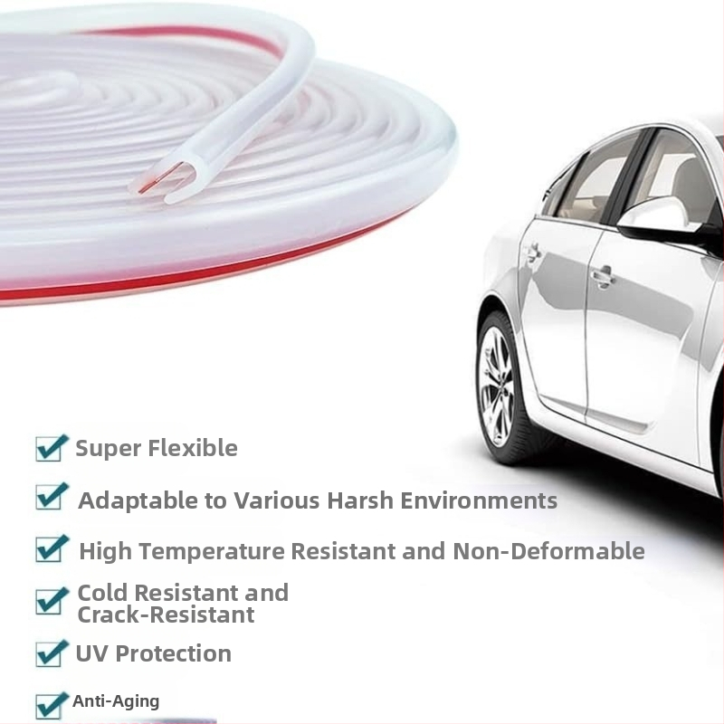 Гумена лента за ръбове Jin qilai — декоративна лента, износоустойчива (Brand: Jin qilai; Scope: decorative strip; Nature: wear-resistant)