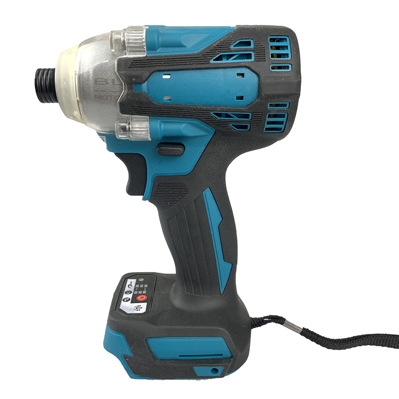 Безчетков ударен гайковерт, акумулаторна литиева батерия, 21V, 350Нм, тегло 1,06 кг, многофункционален