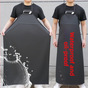 Kötény, ujjatlan, vízálló és szennyeződés elleni védelemmel, kompozit anyagból