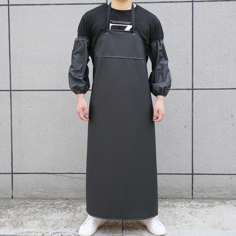 Kötény, ujjatlan, vízálló és szennyeződés elleni védelemmel, kompozit anyagból