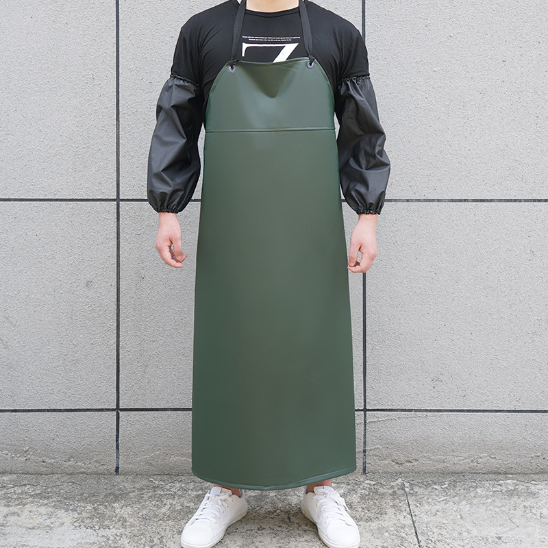 Kötény, ujjatlan, vízálló és szennyeződés elleni védelemmel, kompozit anyagból