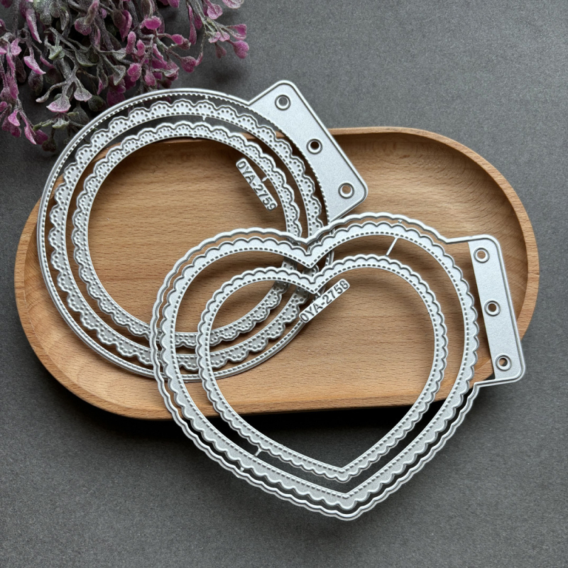 Szénacélból készült kivágó- és reliefnyomó gép papírművészethez, otthoni használatra, modern minimalist stílus