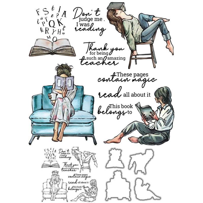 Knygų skrapybai pjovimo matrica iš anglies plieno su silikono antspaudu – liejimo procesas