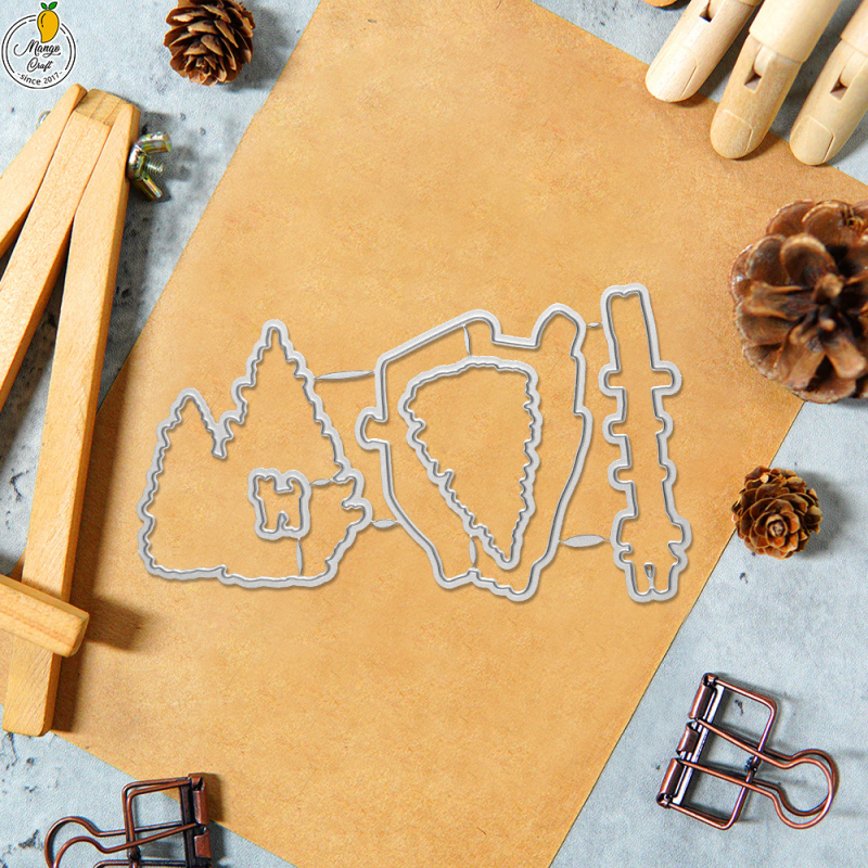 Prozirna pečat za embossing u obliku snježne kućice, ugljični čelik i silikon, lijevana izrada, moderni minimalistički stil, dekoracija za bilježnicu