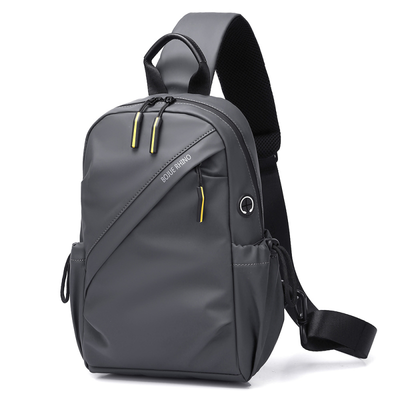 Férfi mellkas táska utcai divat stílusban, Oxford vászon, lélegző, vízálló, ultra könnyű, poliészter bélés