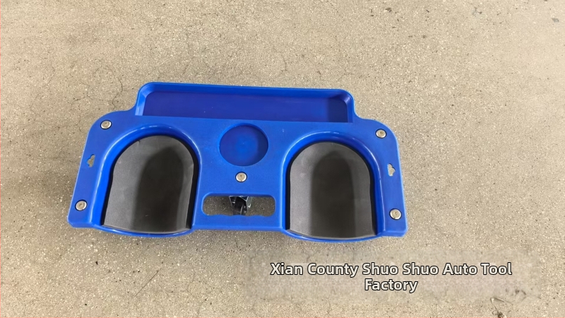 Kelio kilimėlis su universaliaisiais ratukais automobilių remontui, apkrovai atsparus plastikinė konstrukcija, Shengda