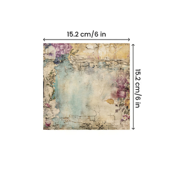 Χειροποίητο vintage scrapbooking χαρτί για άλμπουμ και κάρτες — 12 φύλλα ανά πακέτο; επιλογές: 24 φύλλα (40g), 36 φύλλα (80g) ή 120g πακέτο; κάλυμμα 157gsm επικαλυμμένο χαρτί; εσωτερικό 160gsm offset χαρτί.