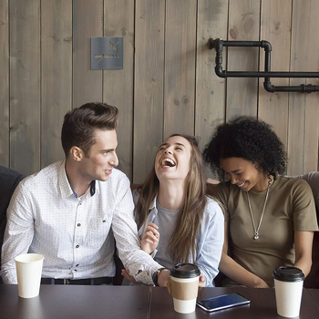 Знак за Забрана на Пушенето - Неръждаема стомана, UV печат, Портална табела, По избор