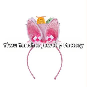 Πασχαλινά αυτιά λαγού με στέμμα-κεφαλόδεσμο – χειροποίητο πλαστικό αξεσουάρ πάρτι, κατάλληλο για παιδιά και ενήλικες