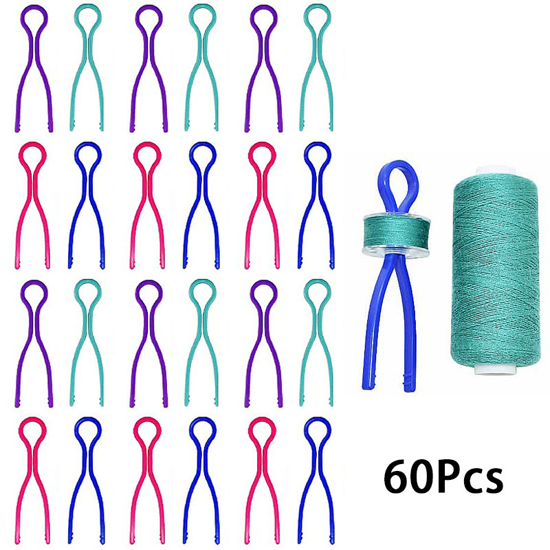 Junori bobin szorító, egyszerű stílus, 100 darab dobozban, 700 g