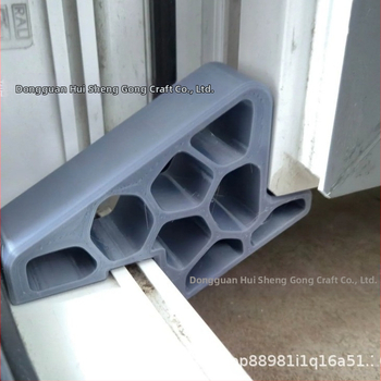 Стопер за балконни врати със релсово заключване — пластмасов, модерен стил