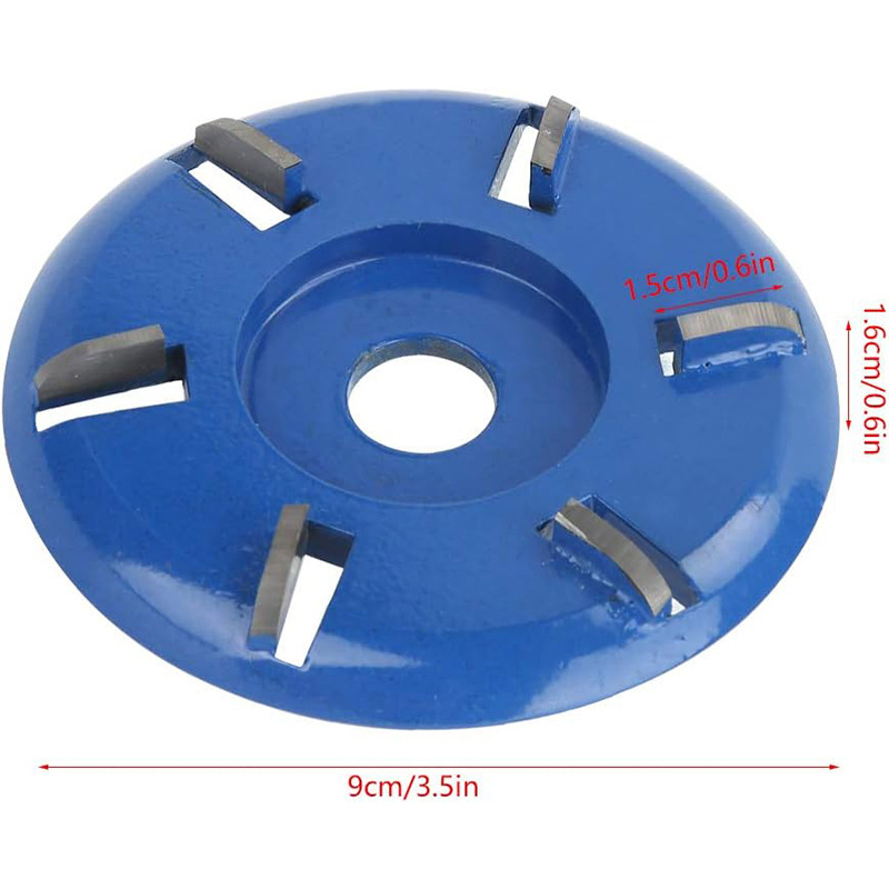 Shangxing Sešstūrīgie Koka Gravēšanas Diski Ugu Griezēšanai — Trīs Lapu un Sešu Zobu Griezes Galviņas, Koka un Tējas Paletēm