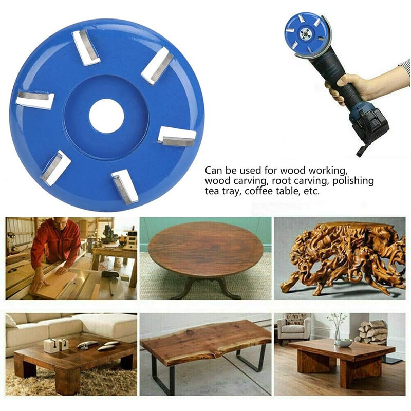 Shangxing Sešstūrīgie Koka Gravēšanas Diski Ugu Griezēšanai — Trīs Lapu un Sešu Zobu Griezes Galviņas, Koka un Tējas Paletēm
