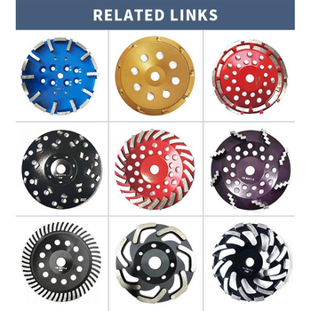 Cheng Yu CY025 Диамантен шлайф-блок за бетонна обработка, синтерована метална сплав за свързване, шлайф инструмент с персонализирани настройки