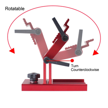Brilliance Οικουμενικό εξάρτημα στερέωσης για επιτραπέζιο γκριντέρ, ρυθμιζόμενος σφιγκτήρας για 6/8 ιντσών γκριντέρ, κράμα αλουμινίου