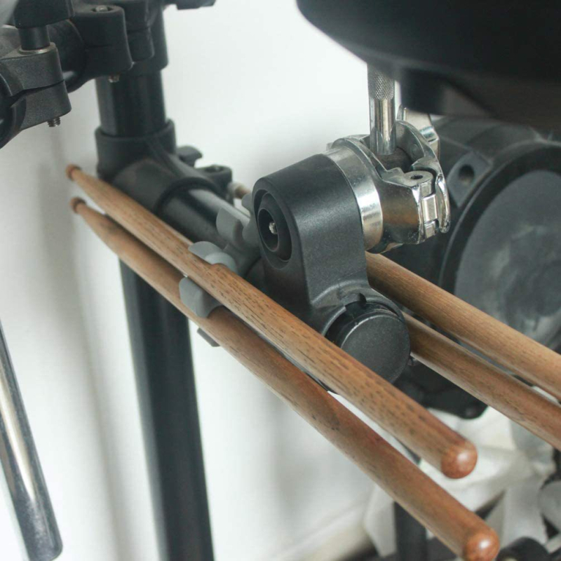 Szilikon dobverőklip, tárolórekesszel és leválasztható tartállyal – dobfelszereléshez