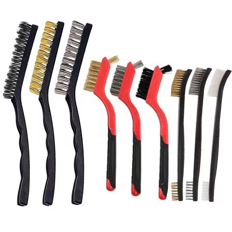 9-частен комплект телени четки за дома и автомобилна употреба