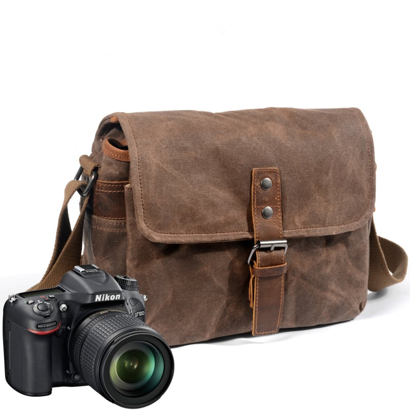 Kanvas Kameras soma 6130 – ūdensizturīga plecu soma DSLR un bezspoguļa kamerām, saderīga ar Canon modeļiem