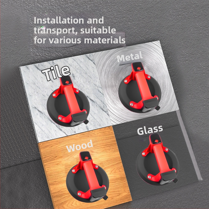 Електрически вакуумен държач за плочки и стъкло с цифров дисплей, автоматично възстановяване на въздуха, висока мощност, тежък товар