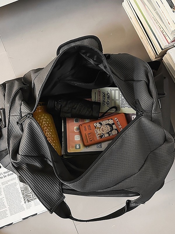 Чанта за ръчен багаж от PU, 20–35 л, водоустойчива, разделение сухи/мокри, отделение за обувки