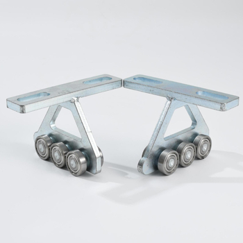 6-колелна електрическа кранова колонна ролкова количка за релси, неръждаема стомана, Hui Hao