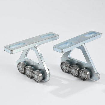 6-колелна електрическа кранова колонна ролкова количка за релси, неръждаема стомана, Hui Hao