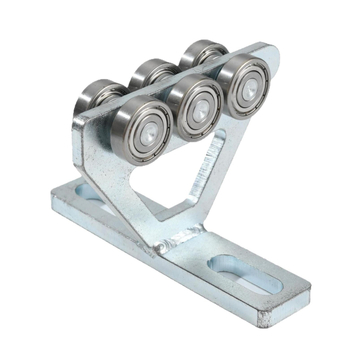 6-колелна електрическа кранова колонна ролкова количка за релси, неръждаема стомана, Hui Hao