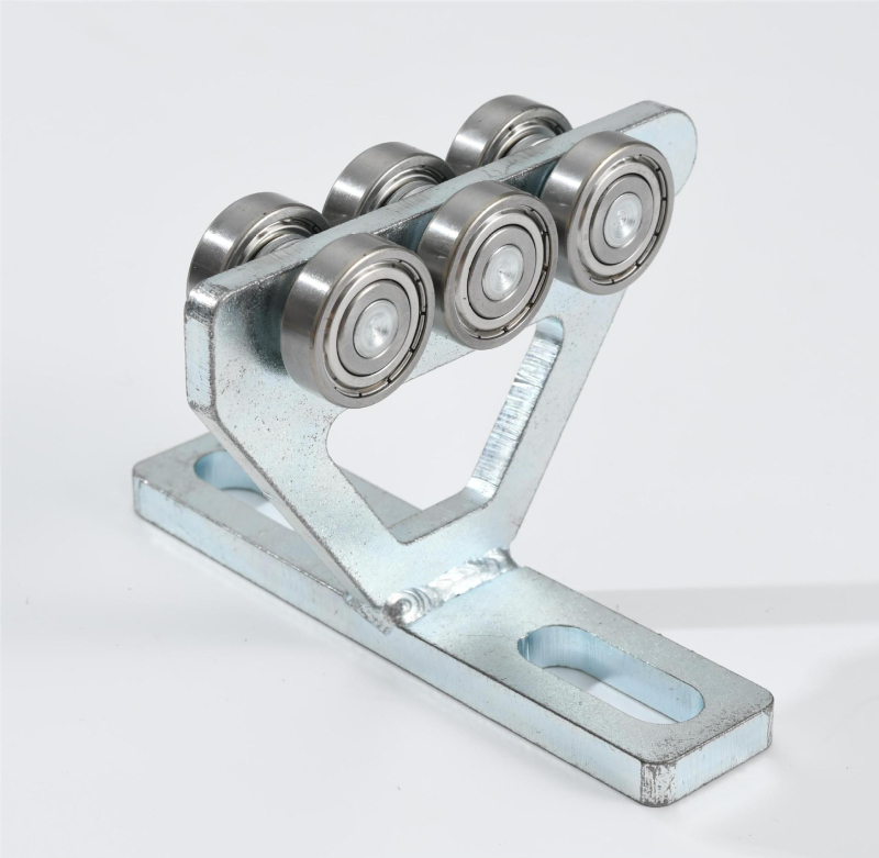 6-колелна електрическа кранова колонна ролкова количка за релси, неръждаема стомана, Hui Hao