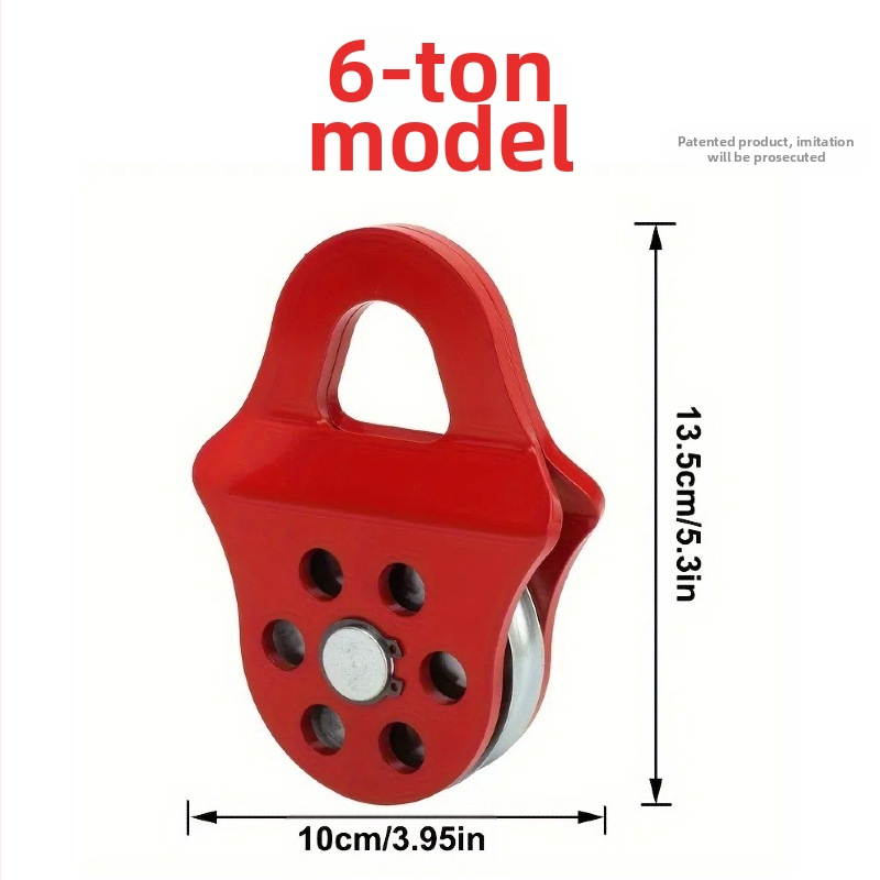 UTV офроуд лебедка — блок за ролков механизъм, с кука и монтажна плоча, модифициран, 6 тона