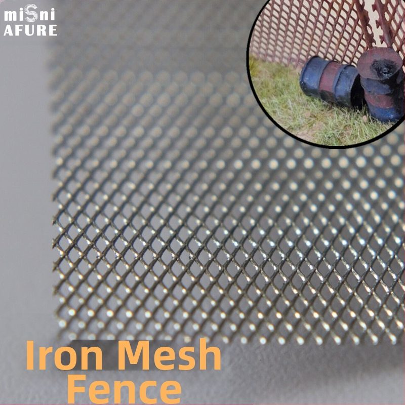 Μεταλλικό πλέγμα περίφραξης για μακέτα τρένου – πλέγμα φίλτρου για διάταξη σκηνής με άμμο – μοντέλο 465515, κωδικός προϊόντος Th%j # Lznlolznlofgsdj # Fglzn