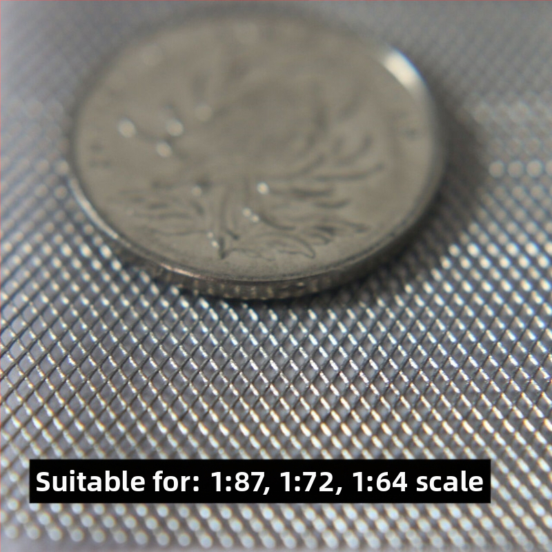 Μεταλλικό πλέγμα περίφραξης για μακέτα τρένου – πλέγμα φίλτρου για διάταξη σκηνής με άμμο – μοντέλο 465515, κωδικός προϊόντος Th%j # Lznlolznlofgsdj # Fglzn