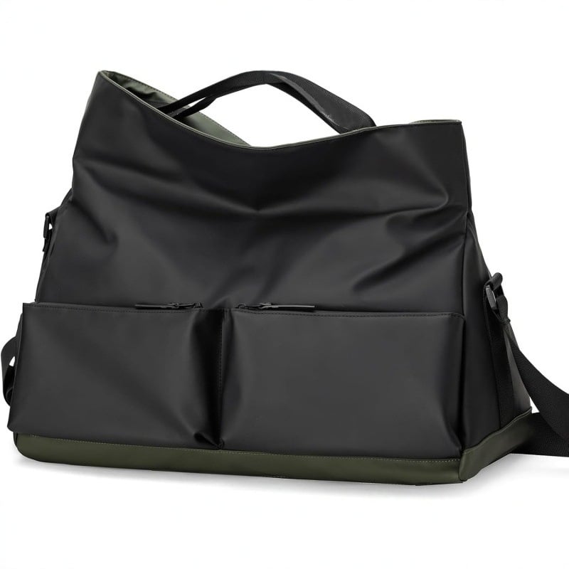 Torba za rame s kapacitetom 20–35 L, PU materijal, vodootporna, jednobojna, gradski minimalistički stil