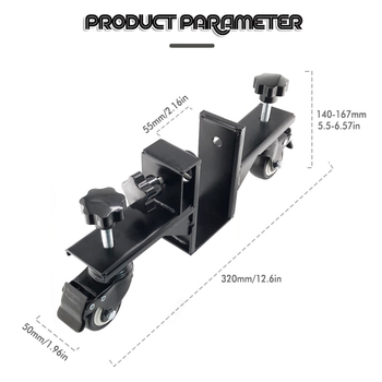 Количка за пренасяне на врати с плъзгащи ролки, тежък държач за панели (1 или 2 броя)