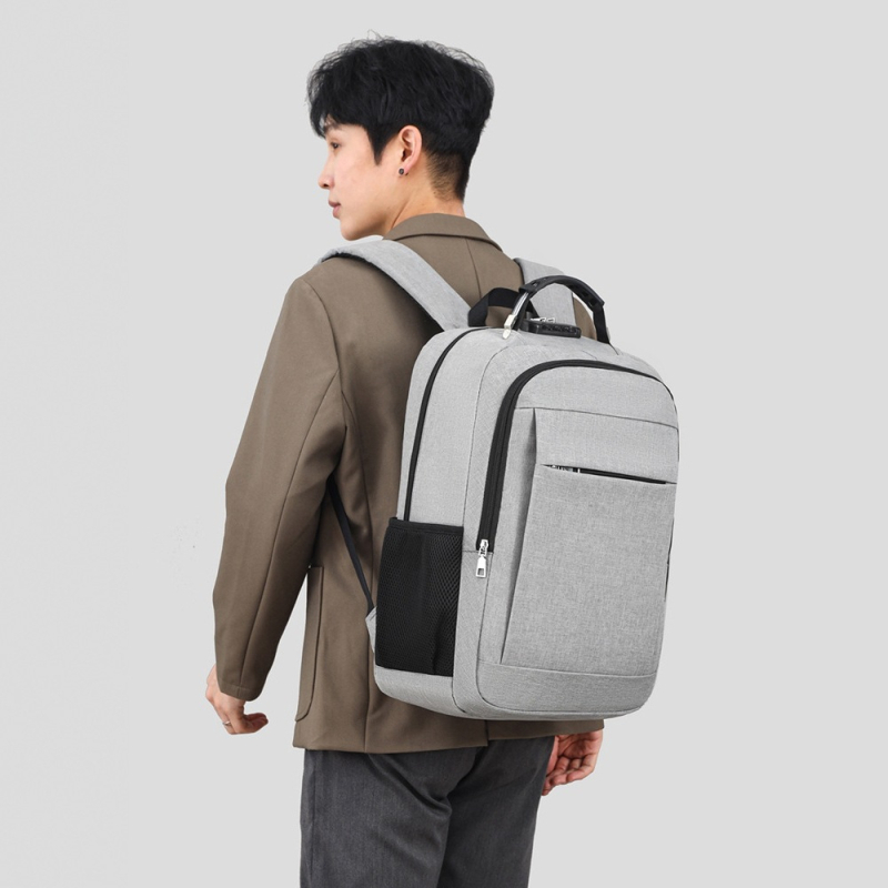 Üzleti ingázó hátizsák, 20–35 L, kompatibil 16 hüvelykes laptophoz, Oxford anyagból