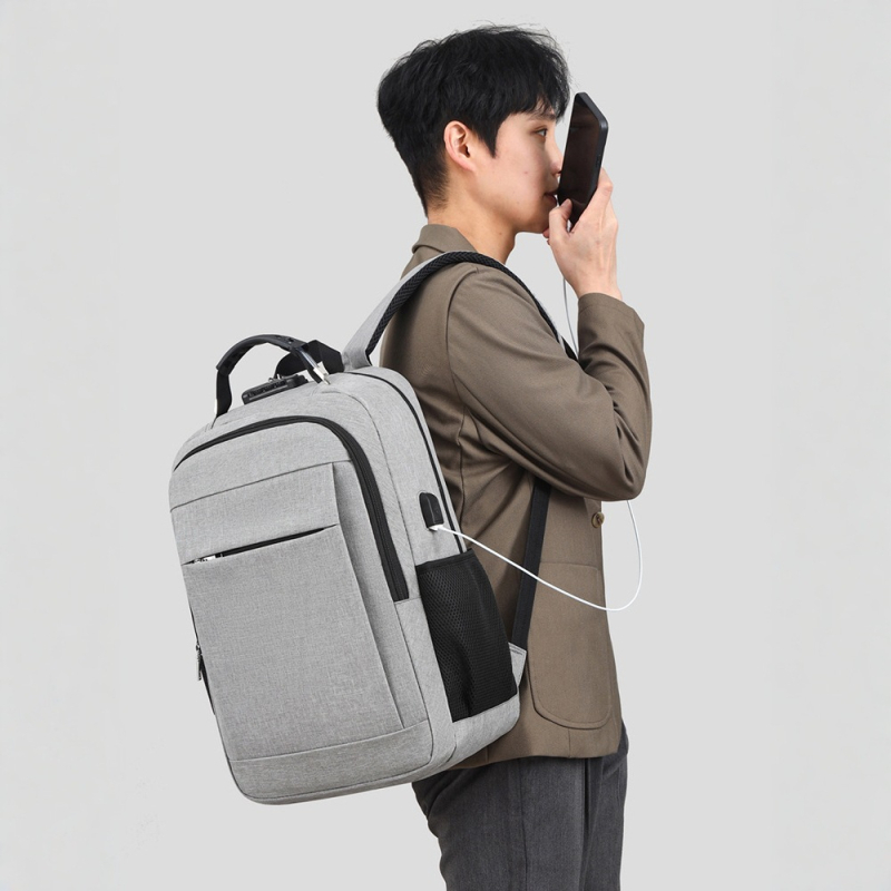 Üzleti ingázó hátizsák, 20–35 L, kompatibil 16 hüvelykes laptophoz, Oxford anyagból