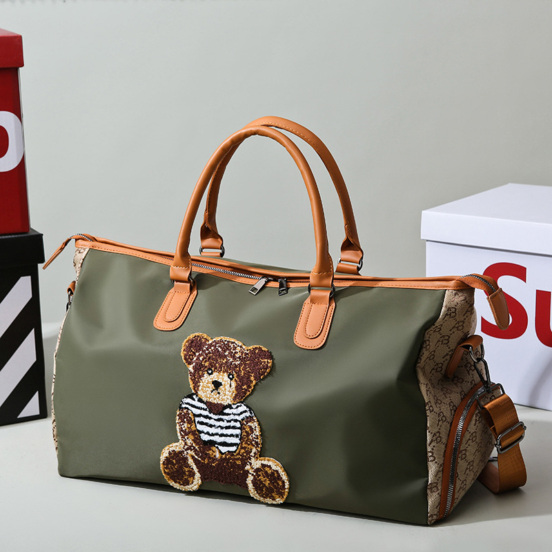 Crossbody utazótáska, nagy kapacitású 20–35L, Oxford anyag, száraz–nedves kettős használat, szabadidős utazásokhoz