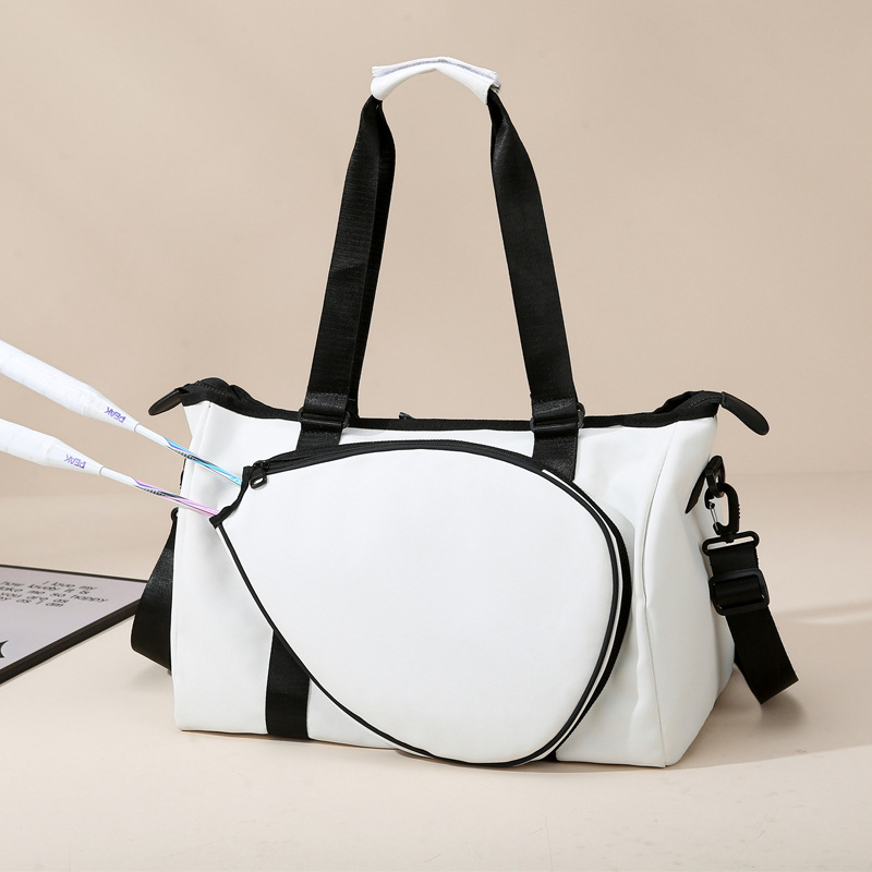 Badminton és teniszhez való sporttáska, nagy kapacitású 20-35L, Oxford anyag, légáteresztő és kopásálló, bélés poliészter