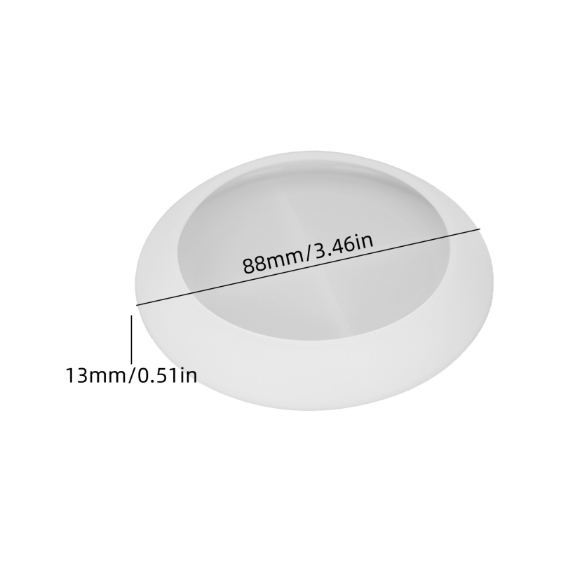 Szilikon süteményforma, szabálytalan alakú
