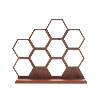 Διπλής όψεως ραφιέρα επίδειξης κοσμημάτων με πενταώροφο σχεδιασμό, επένδυση από Jadeite και σιδερένια κατασκευή