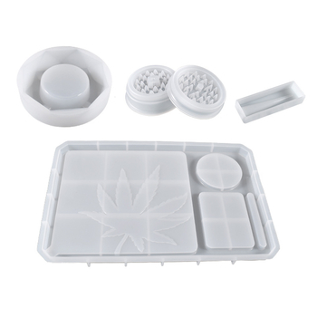 Ορθογώνια φόρμα ψησίματος από σιλικόνη για τασάκι τσιγάρων – μοντέρνος μινιμαλισμός