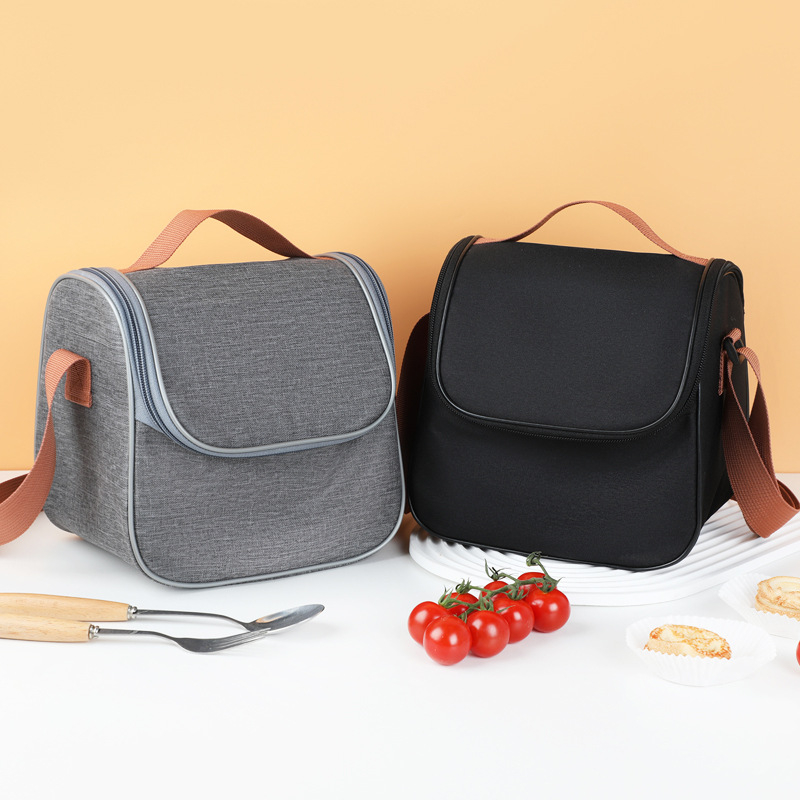 Пътуваща чанта за съхранение в корейски стил, полиестер, преносима чанта за обяд, термо чанта с голям капацитет за лед, ръчна, многофункционална