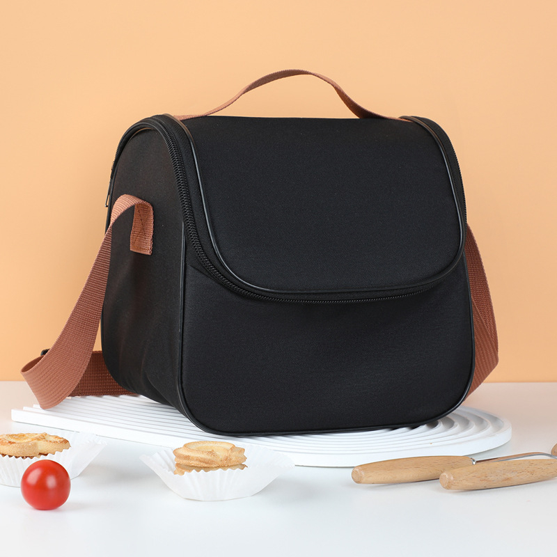 Пътуваща чанта за съхранение в корейски стил, полиестер, преносима чанта за обяд, термо чанта с голям капацитет за лед, ръчна, многофункционална