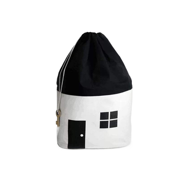 Κρεμαστή τσάντα αποθήκευσης – κυβοειδής, 100% βαμβάκι, πολυλειτουργική, μοντέρνος μινιμαλισμός, υπνοδωμάτιο