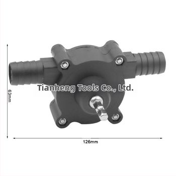 Φορητή αντλία νερού με κίνηση από ηλεκτρικό τρυπάνι DC, αυτοαναρροφούμενη φυγοκεντρική αντλία για τη συντήρηση τηλεπικοινωνιών