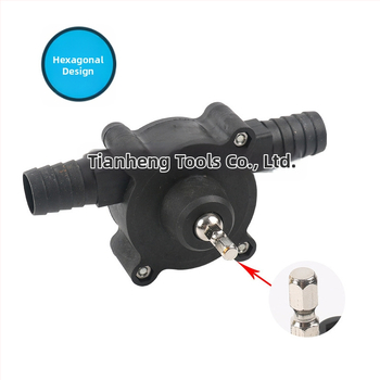 Φορητή αντλία νερού με κίνηση από ηλεκτρικό τρυπάνι DC, αυτοαναρροφούμενη φυγοκεντρική αντλία για τη συντήρηση τηλεπικοινωνιών