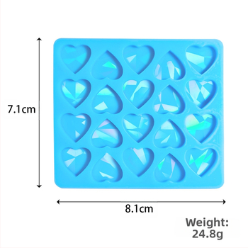Ακανόνιστη φόρμα από σιλικόνη για ψήσιμο DIY — συσκευασμένη σε ατομική σακούλα OPP, κυκλοφόρησε το 2023.