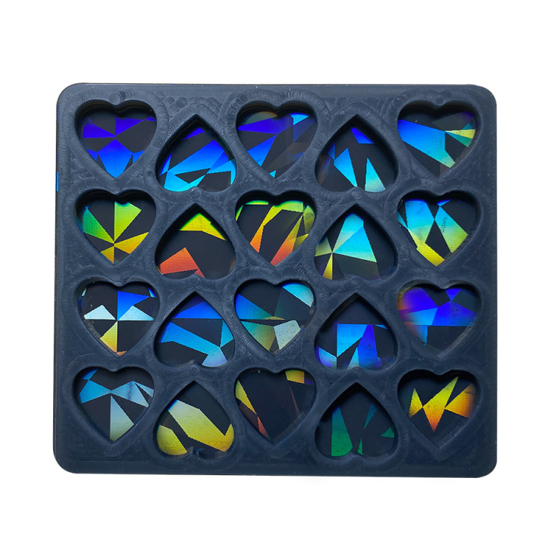 Silikoninė kepimo forma netaisyklingos formos DIY — įpakuota atskirame OPP maiše, išleista 2023 m.