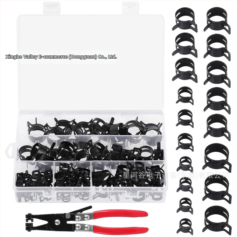 65Mn čelična opružna stezaljka za snop cijevi, nominalni i pričvrsni promjer 10–21 mm, Galaxy Valley