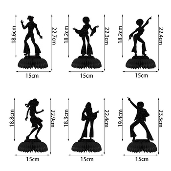 Honeycomb διακοσμητικά για διαμόρφωση χώρου — θέμα Disco, υλικό από χαρτί, μοντέρνο μινιμαλιστικό στυλ